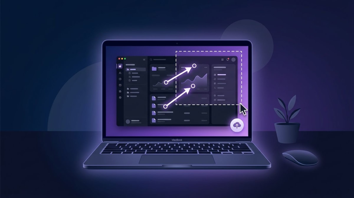 Capturing and annotating a Facebook screenshot on Mac
