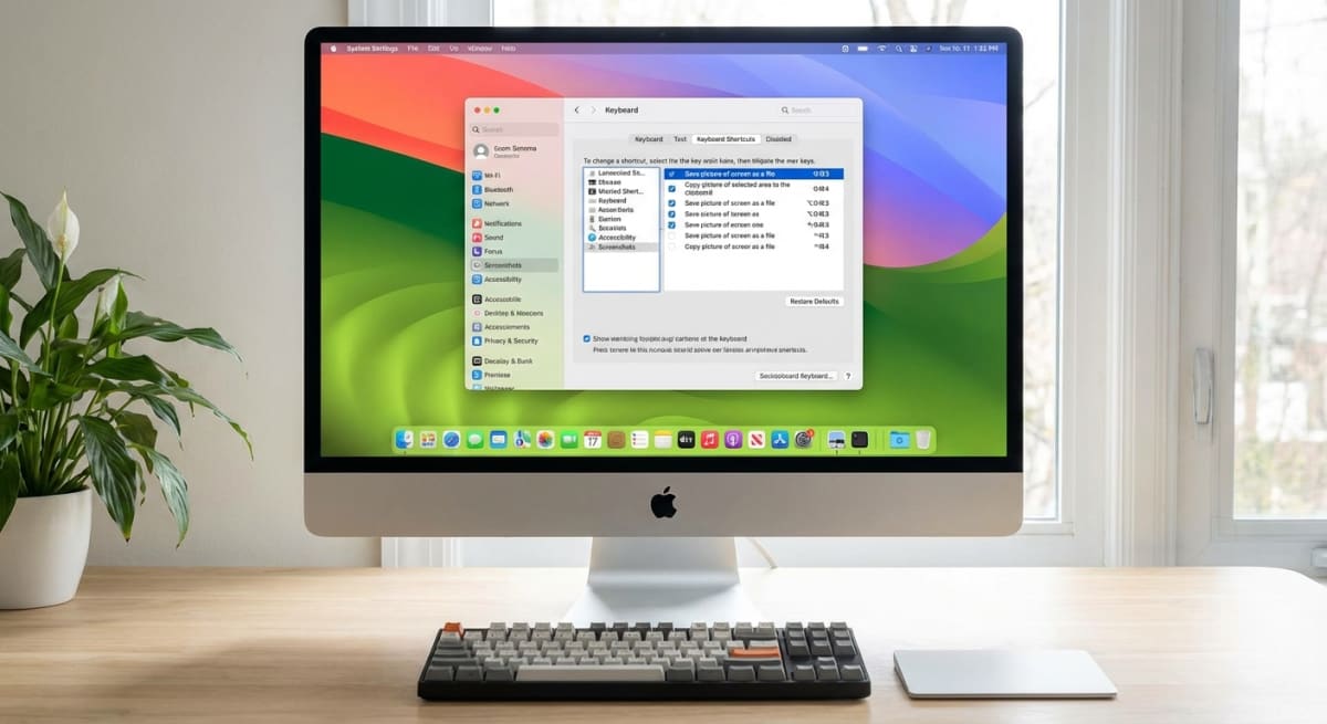Mac keyboard shortcuts settings