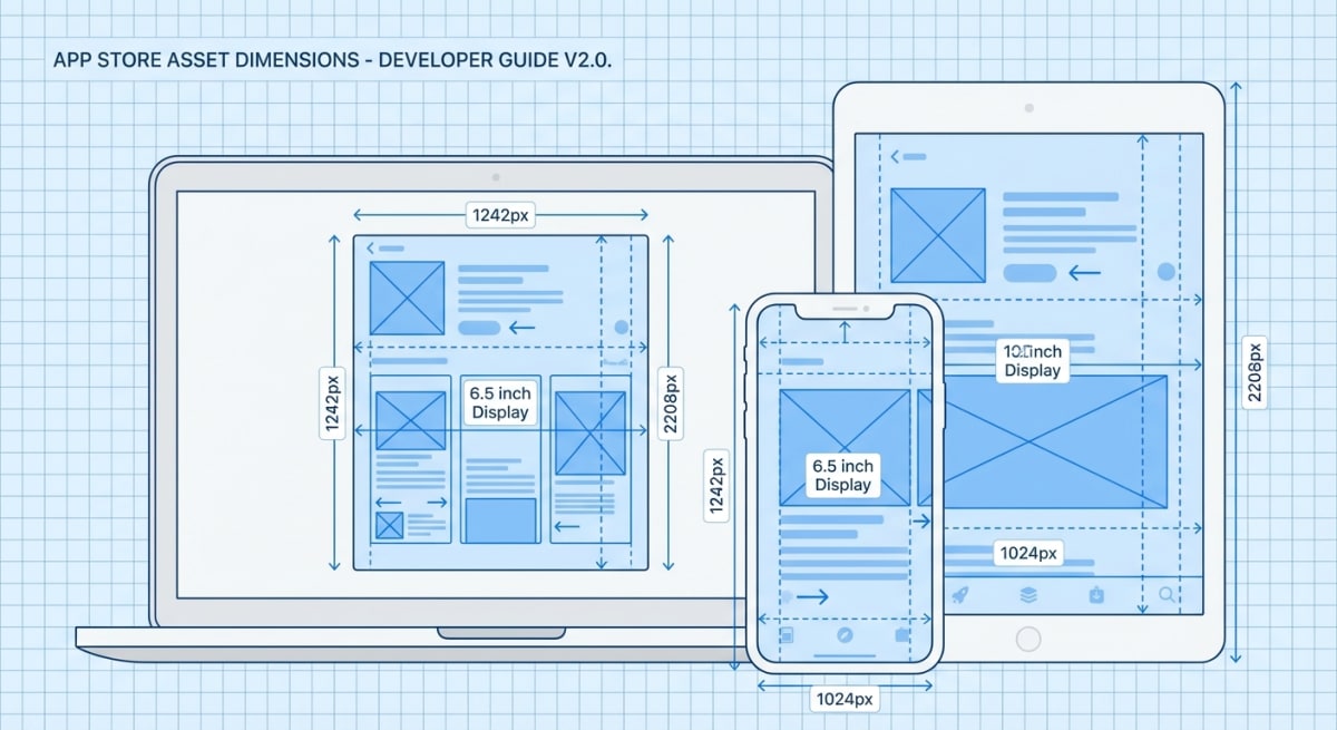 App Store screenshot sizes for all Apple devices