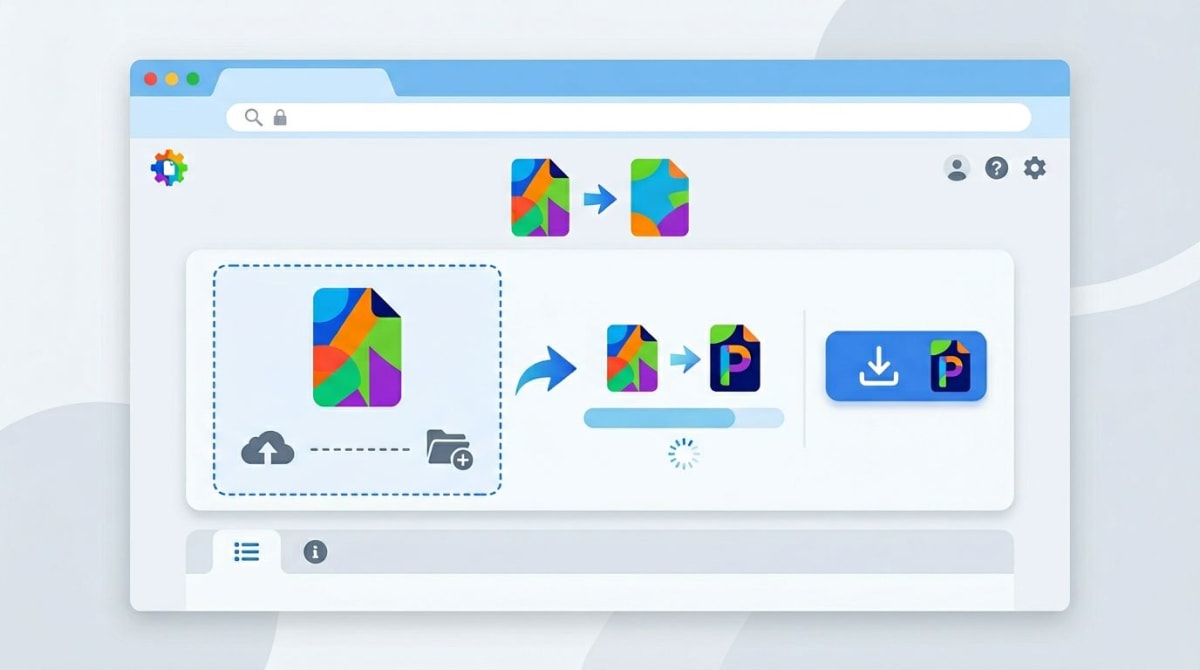 Online SVG to PNG converter tool interface
