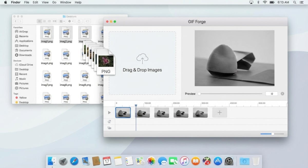 Converting images to GIF on Mac