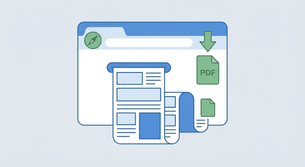 PDF export workaround for scrolling screenshots
