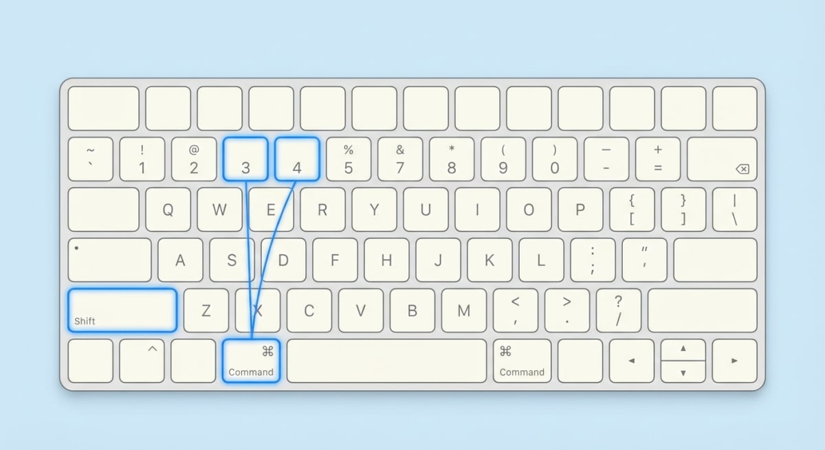 Mac keyboard screenshot shortcuts