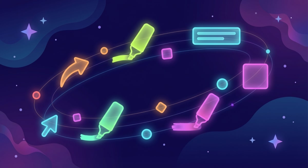 Annotation tools for screenshots