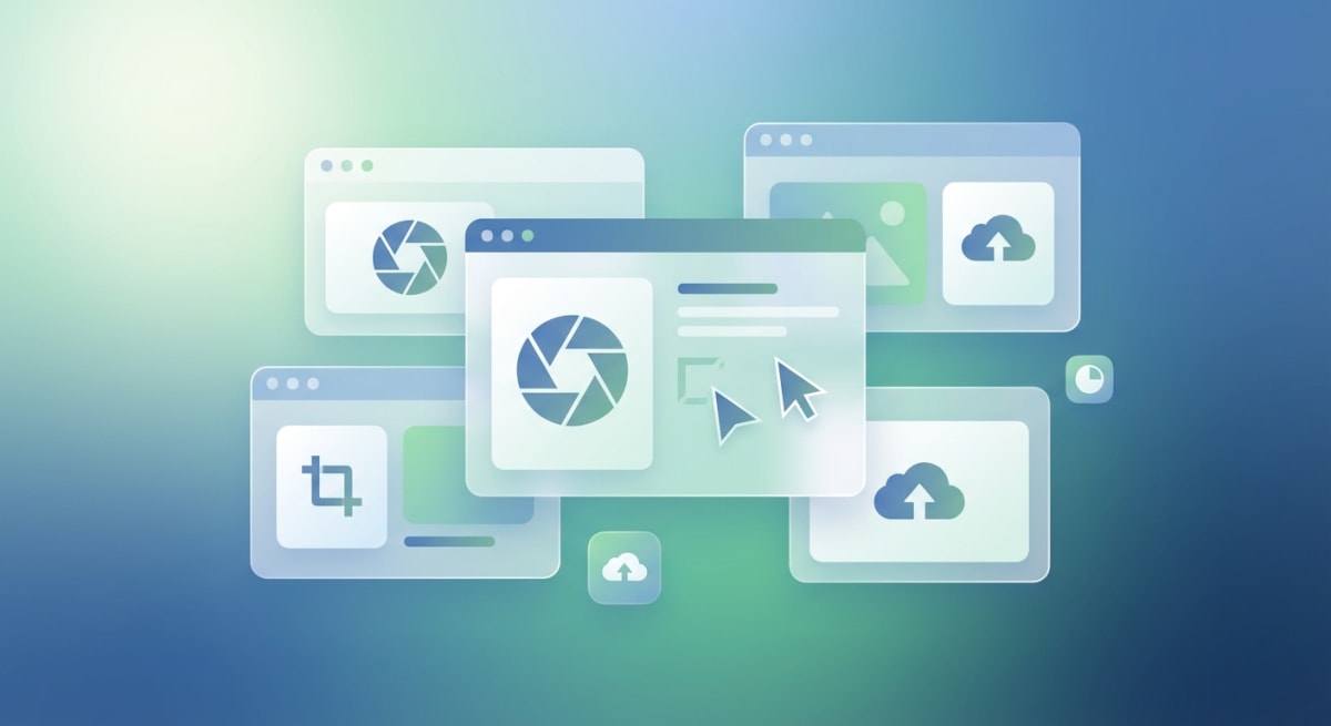 Screenshot tools comparison concept