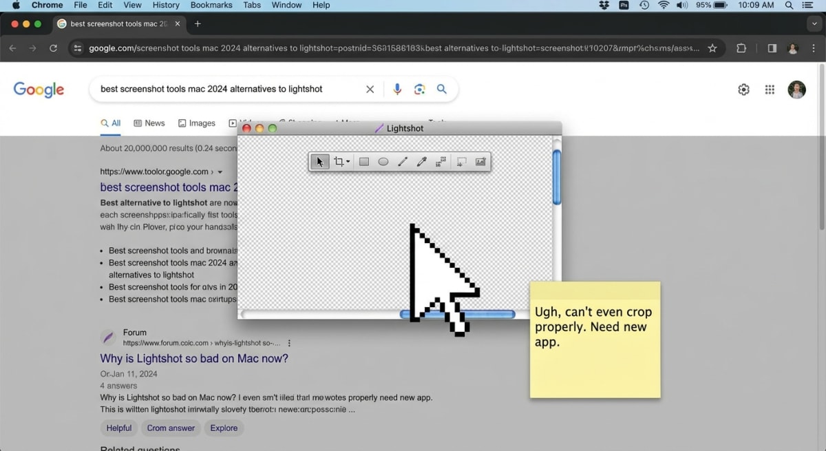 Lightshot limitations on Mac