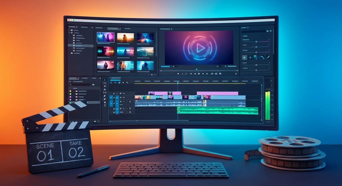 Camtasia video editing - professional video production with timeline editing