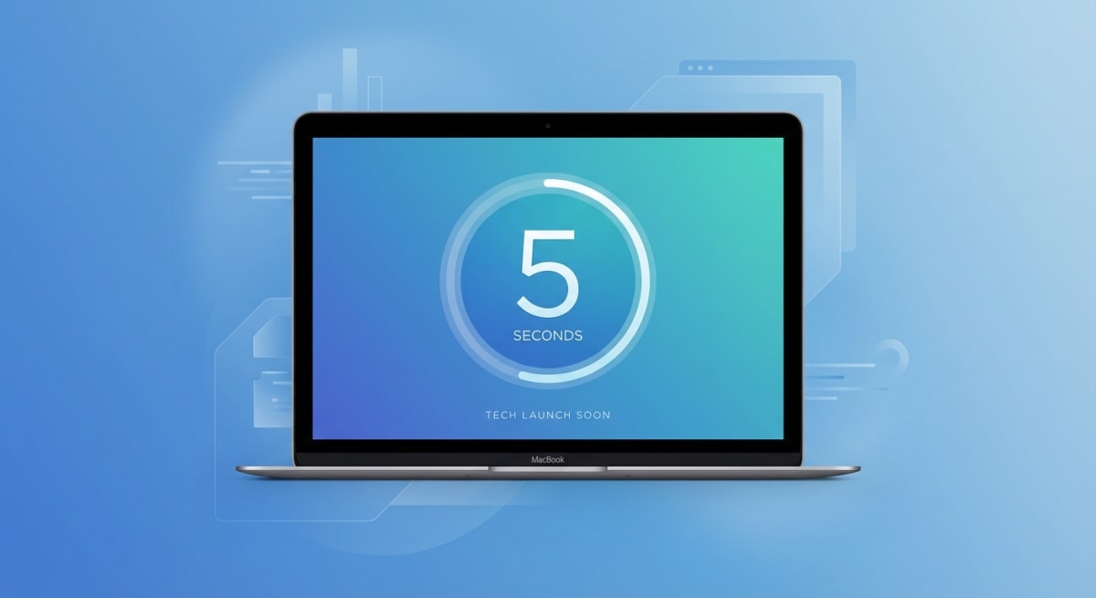 Timed screenshot on Mac showing countdown timer