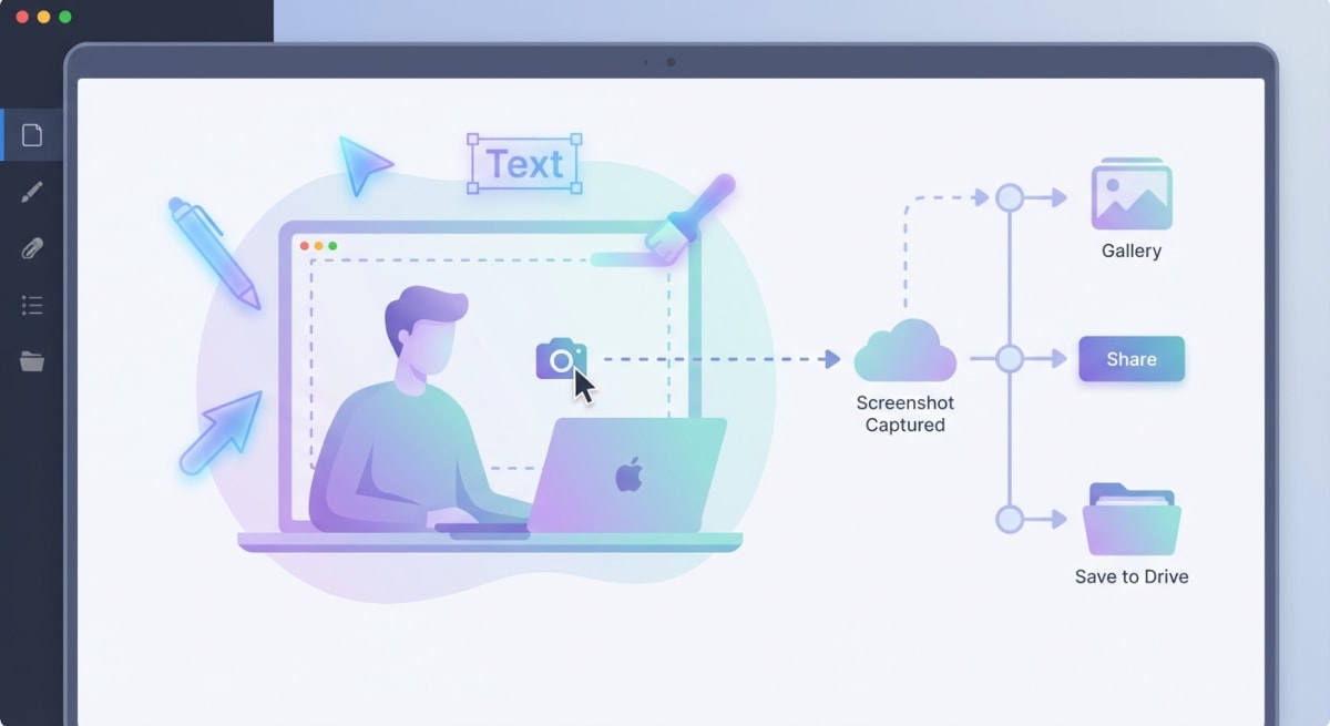 Snagit screenshot workflow - capture, annotate, and share in seconds