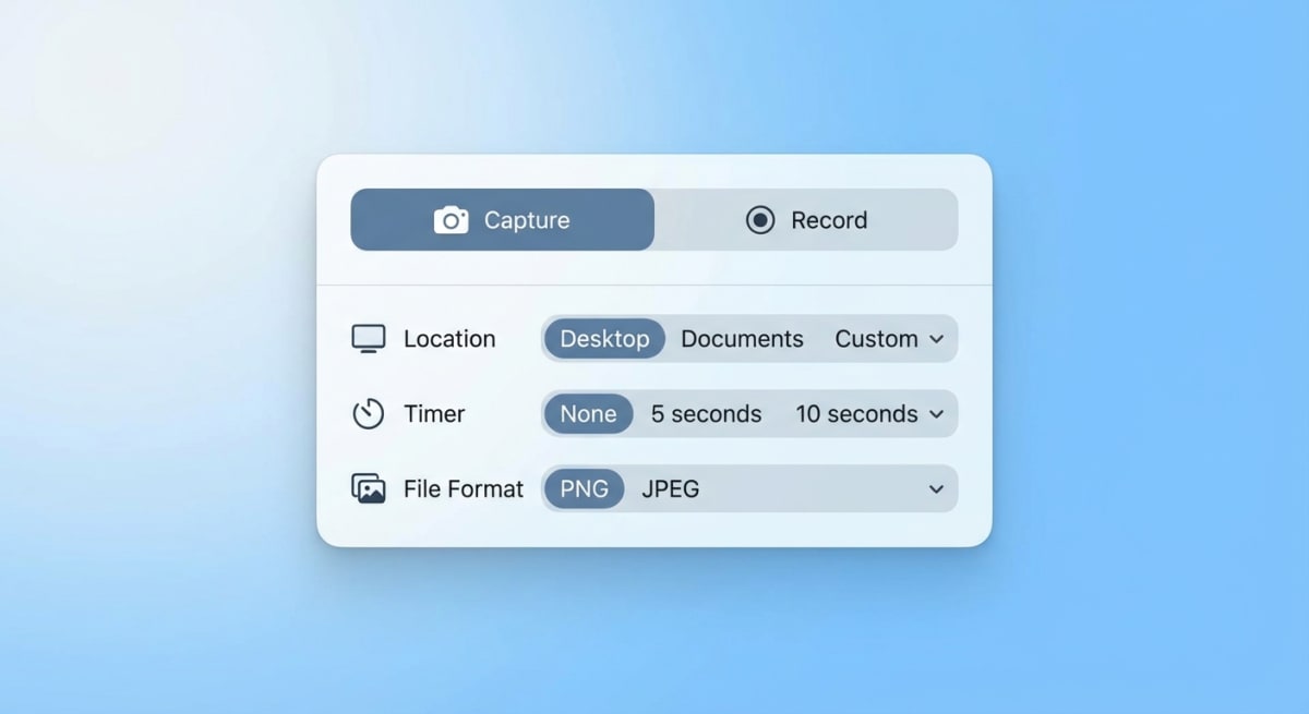 Mac Screenshot Settings Overview