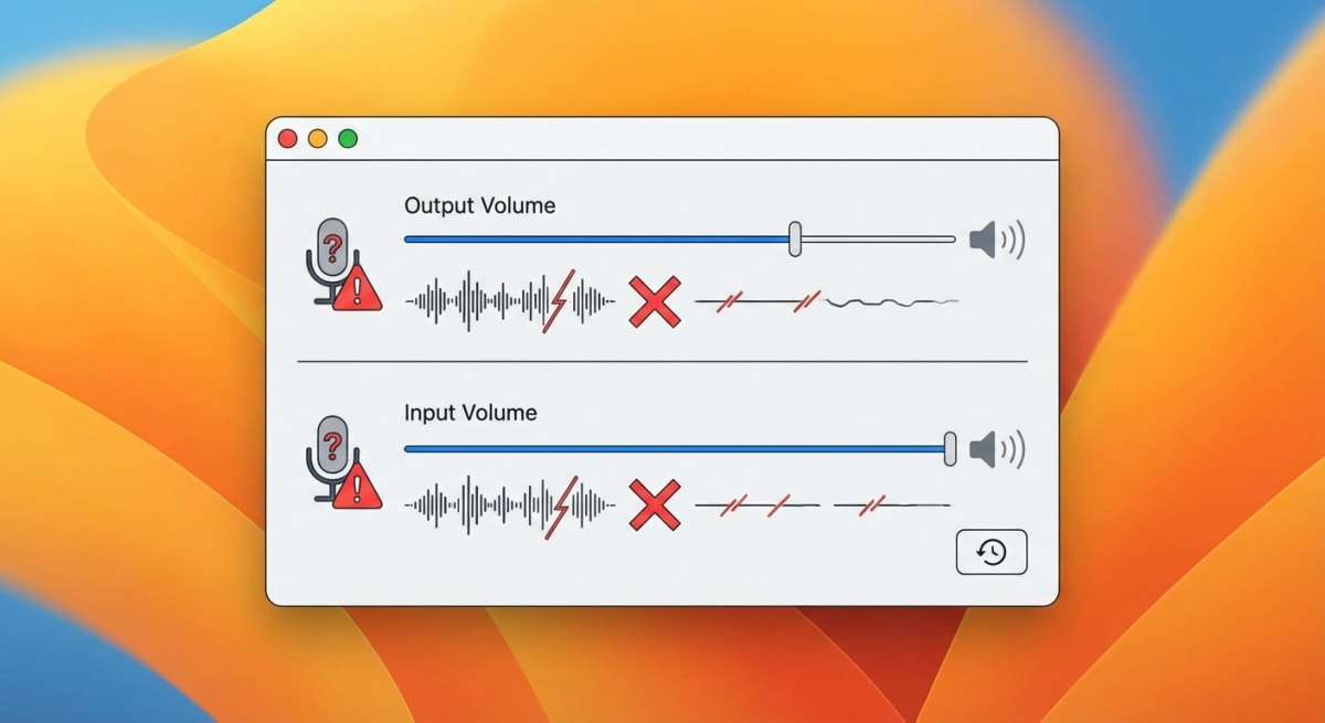 Audio troubleshooting on Mac