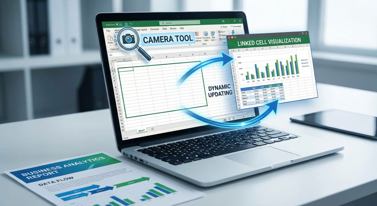 Excel Camera tool for dynamic screenshots