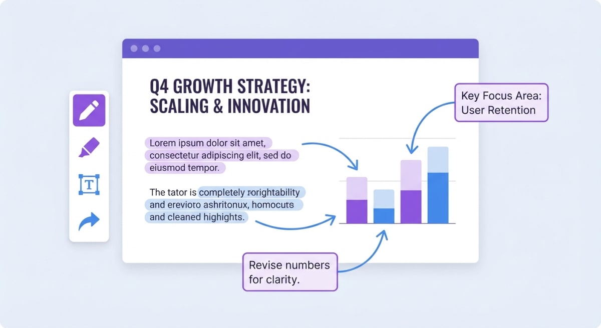 Annotating Teams meeting screenshots