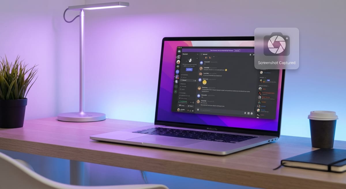 Discord screenshot capture on Mac