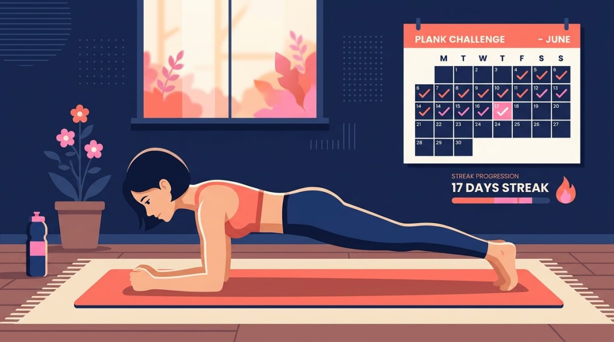 30 Day Plank Challenge: A Realistic Schedule for 2026