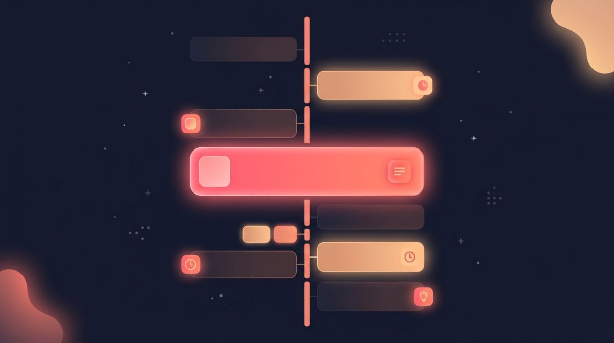 A time-blocked day: one protected deep-work block, batched tasks, and buffers