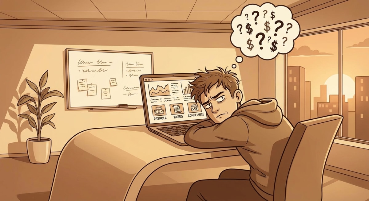 Founder overwhelmed by complex payroll software