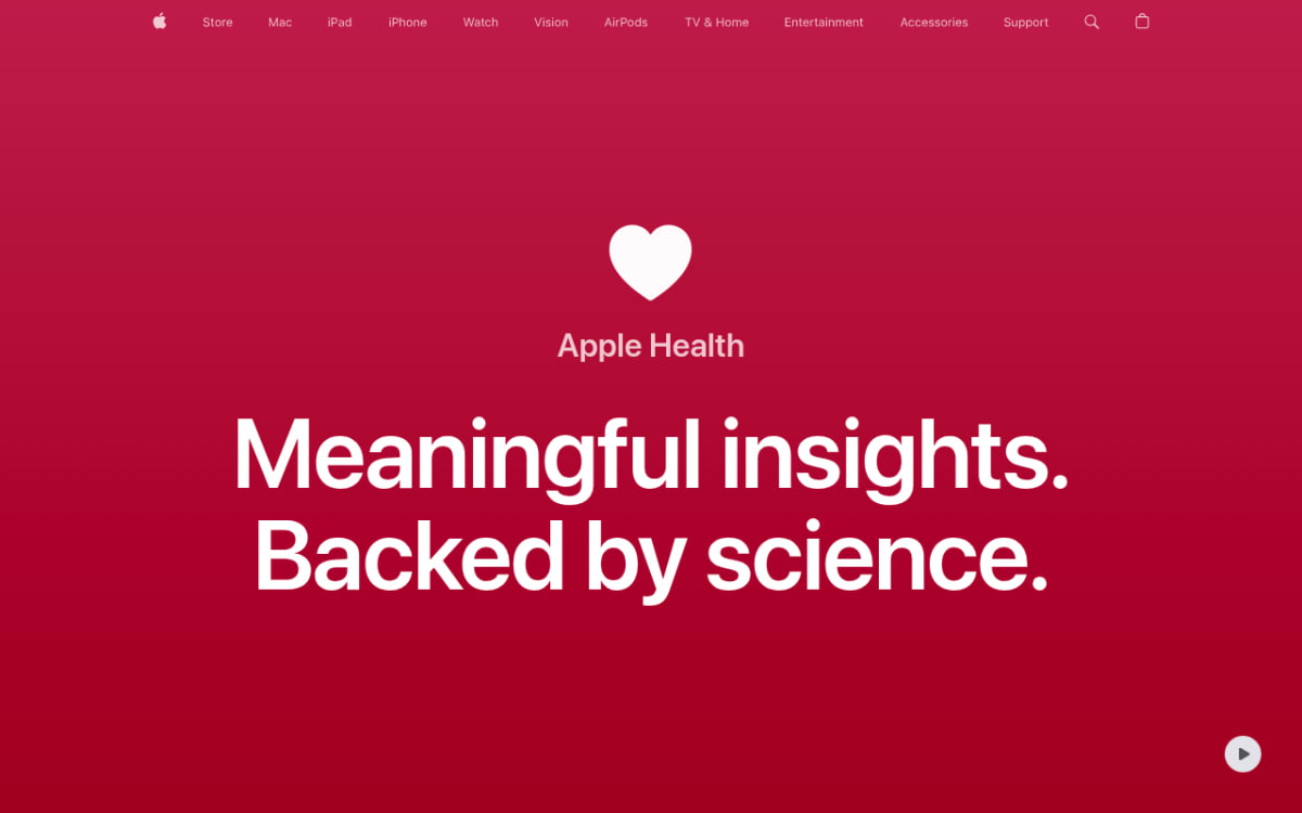 Apple Health State of Mind feature page showing native iOS mood logging on iPhone