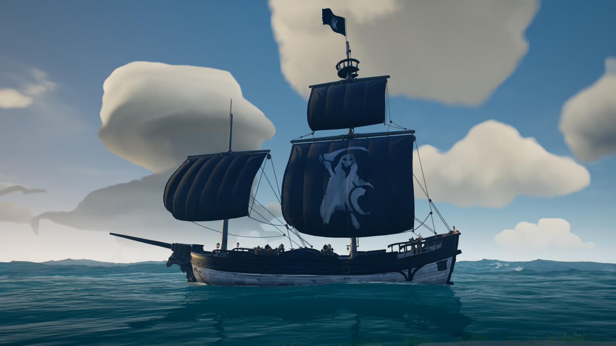 Служба игры недоступна sea of thieves. Бригантина Sea of Thieves. Инсайдерские паруса Sea of Thieves.