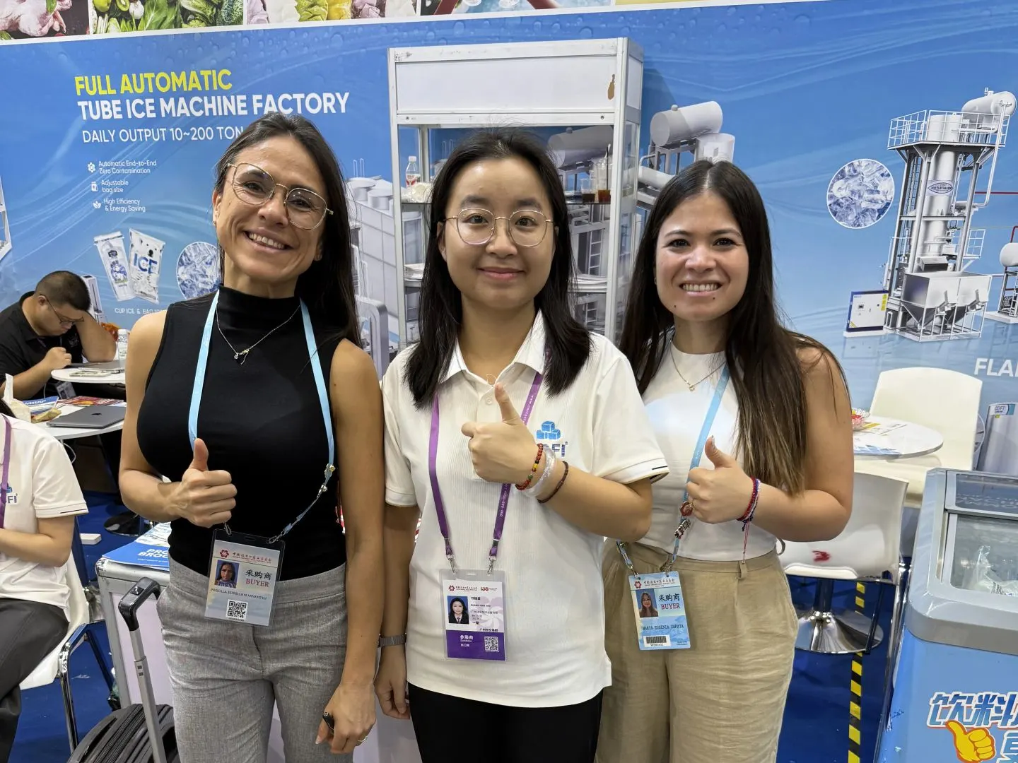 Stands de exhibición en la Fase 1 de la Feria de Cantón, sector tecnología