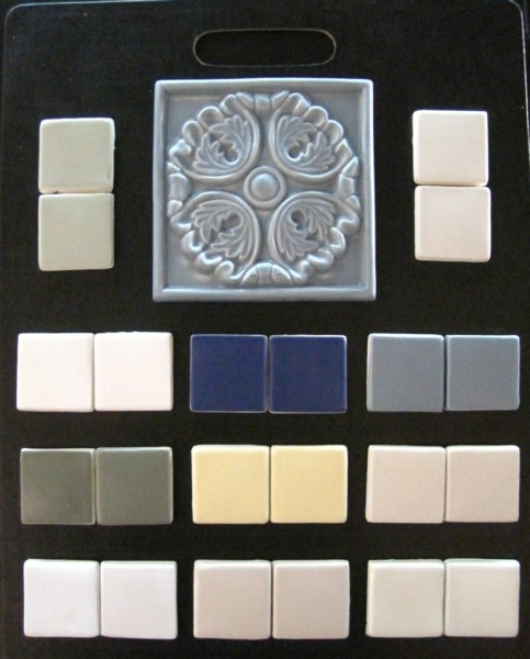 Matte Sample Renaissance Matte sample board | ICT Antico Mexico Handmade Ceramic Tile