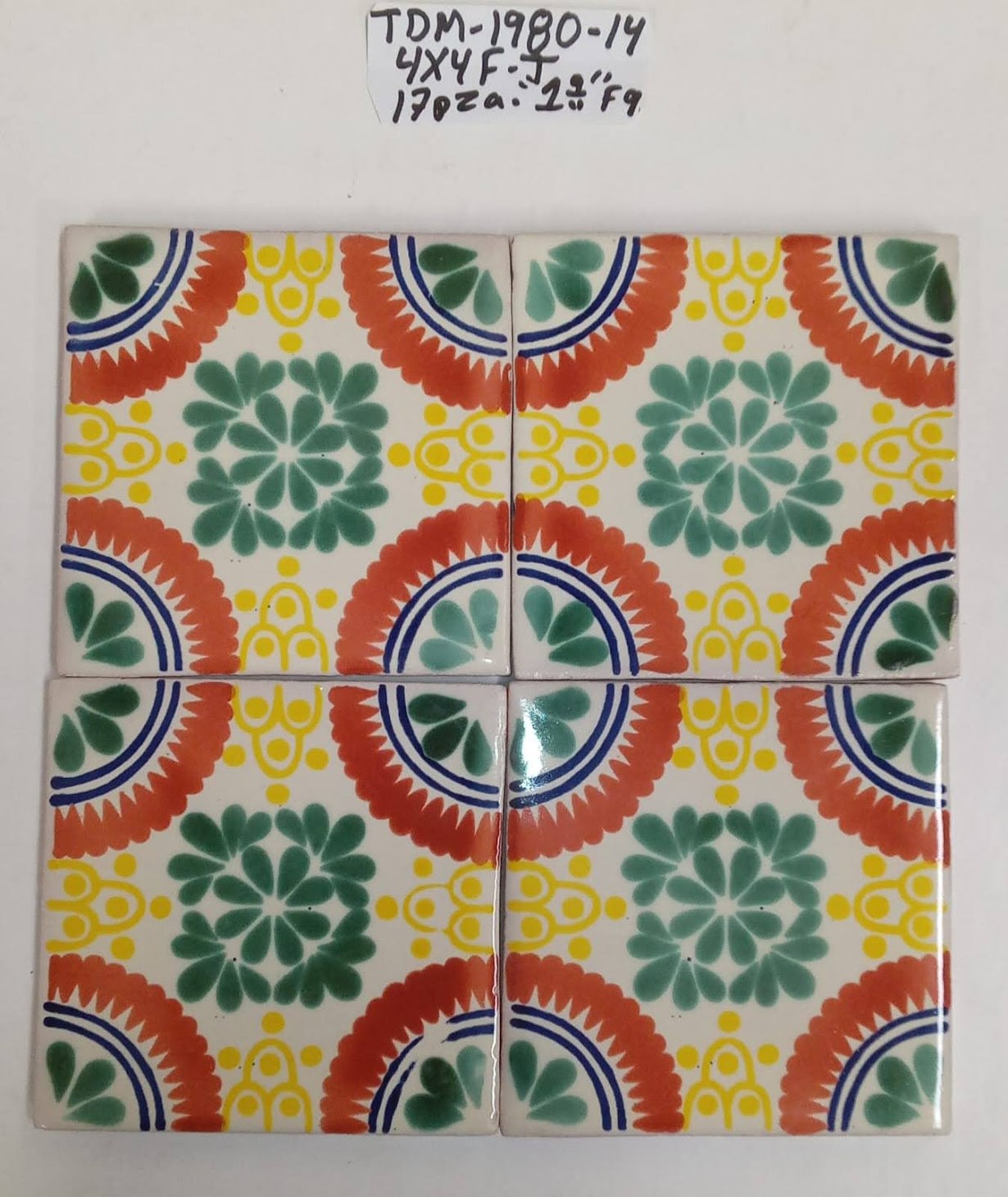 image | ICT Antico Mexico Handmade Ceramic Tile