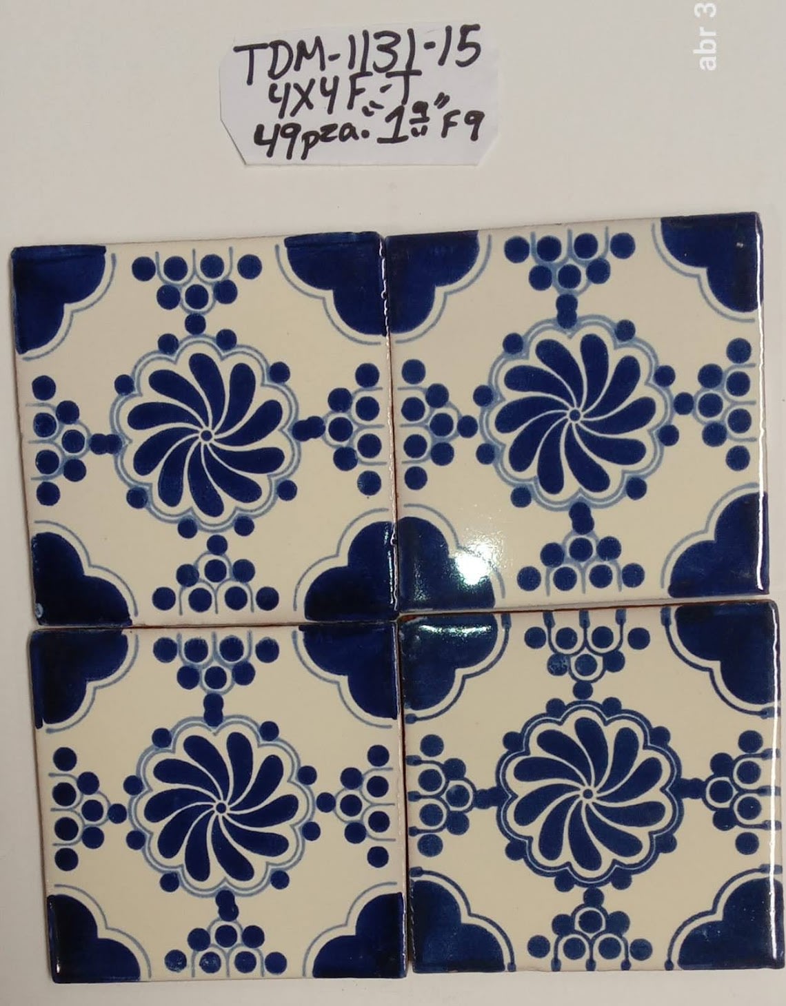 image | ICT Antico Mexico Handmade Ceramic Tile