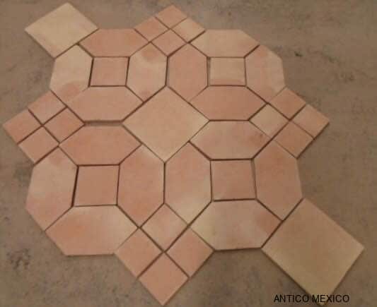 Offset Saltillo Patterns Saltillo Fat Picket pattern unsealed | Handmade Ceramic Tile Made in ...