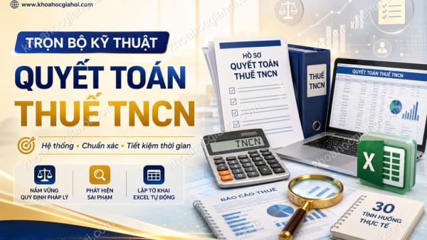 Trọn Bộ Kỹ Thuật Quyết Toán Thuế Thu Nhập Cá Nhân