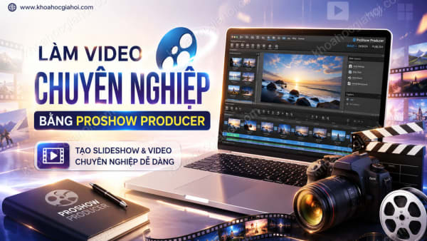 Khóa Học Làm Video Chuyên Nghiệp Bằng Proshow Producer