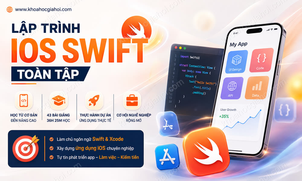 Khóa Học Lập Trình IOS Swift Toàn Tập