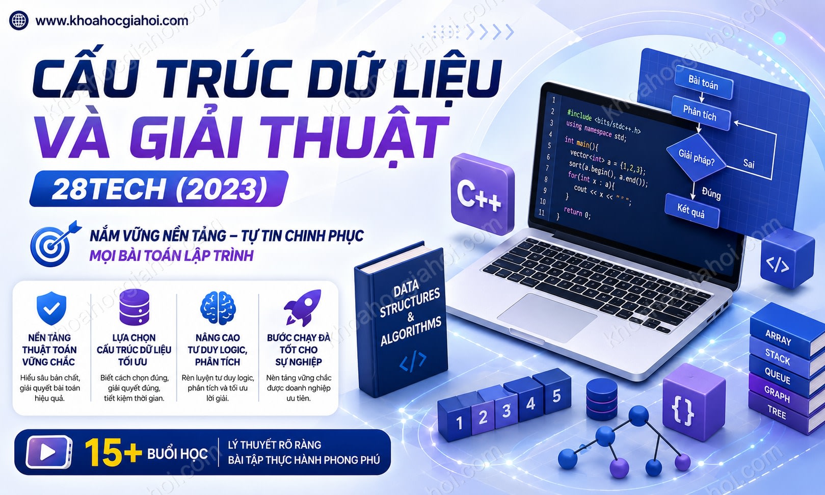 Cấu Trúc Dữ Liệu Và Giải Thuật 28Tech (2023)