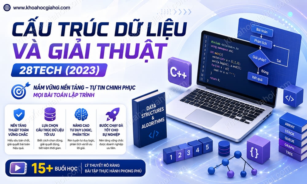 Cấu Trúc Dữ Liệu Và Giải Thuật 28Tech (2023)