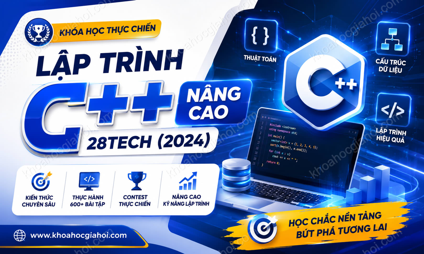 Lập Trình C++ Nâng Cao 28Tech (2024)