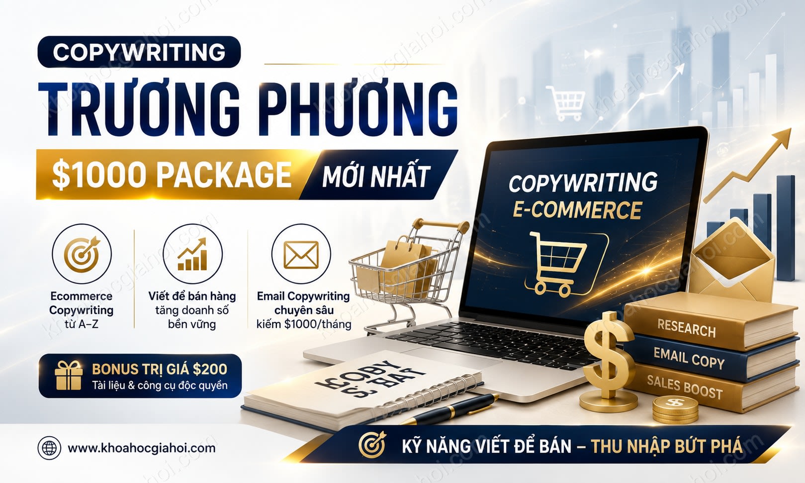 Khóa Học Copywriting Trương Phương – $1000 Package Mới Nhất