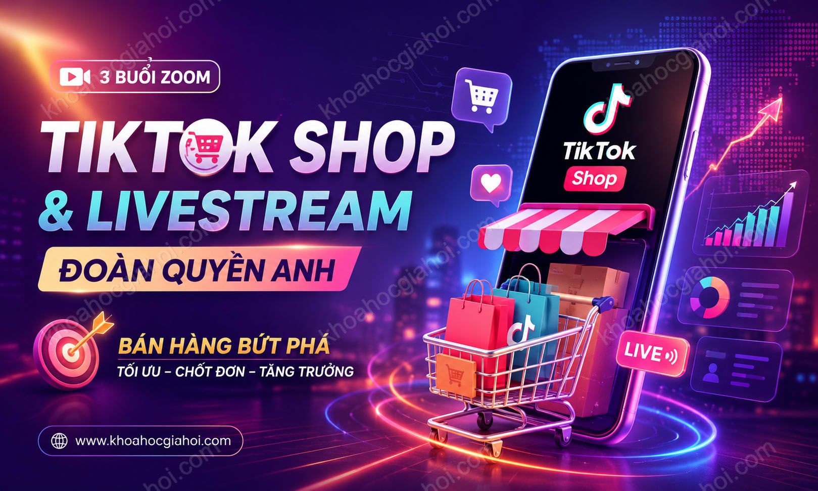 Khóa Học Tiktok Shop Và Livestream Đoàn Quyền Anh Khóa Học Tiktok Shop Và Livestream Đoàn Quyền Anh