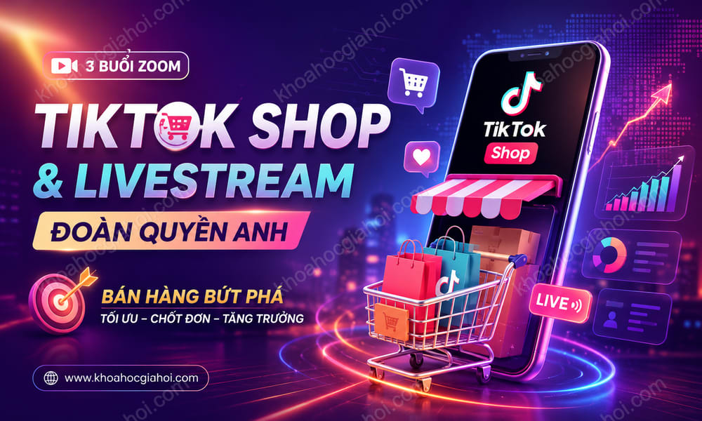 Khóa Học Tiktok Shop Và Livestream Đoàn Quyền Anh