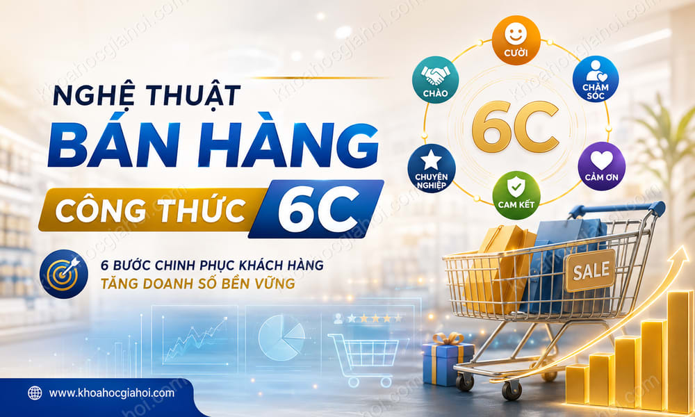 Khóa Học Nghệ Thuật Bán Hàng Công Thức 6C