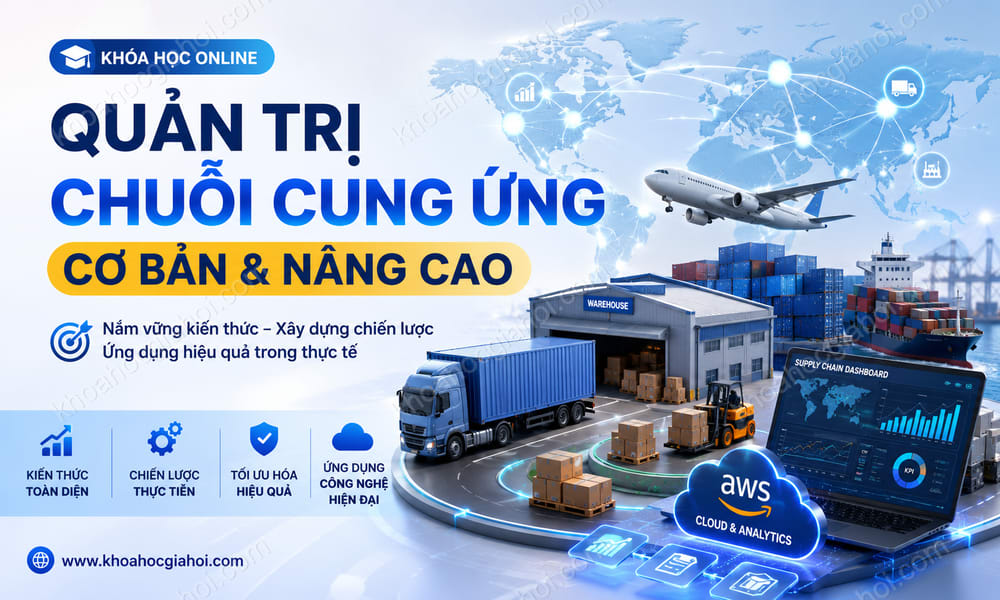 Khóa Học Quản Trị Chuỗi Cung Ứng Cơ Bản Và Nâng Cao: Kiến Thức, Chiến Lược Và Ứng Dụng Hiệu Quả