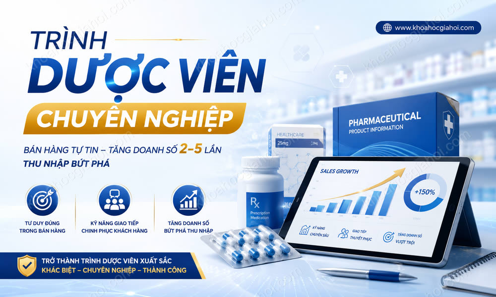 Khóa Học Trình Dược Viên Chuyên Nghiệp