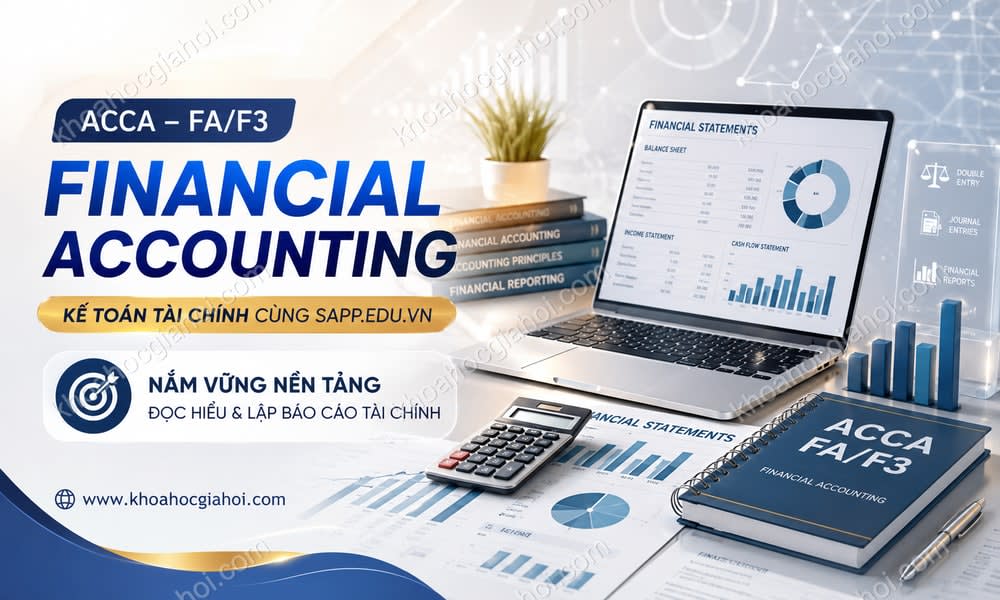 Khóa Học Financial Accounting (FA/F3) Acca – Kế Toán Tài Chính Cùng Sapp.edu.vn