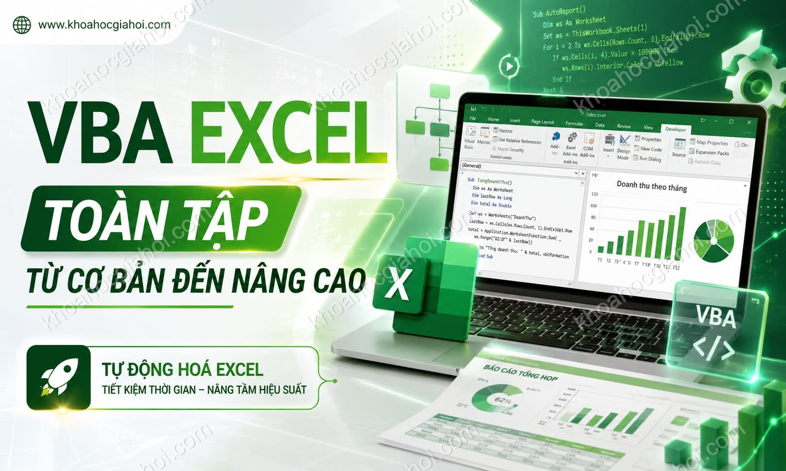 Khóa Học Vba Excel Toàn Tập Từ Cơ Bản Đến Nâng Cao Khóa Học Vba Excel Toàn Tập Từ Cơ Bản Đến Nâng Cao