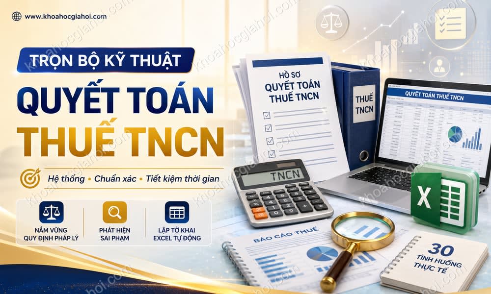 Trọn Bộ Kỹ Thuật Quyết Toán Thuế Thu Nhập Cá Nhân