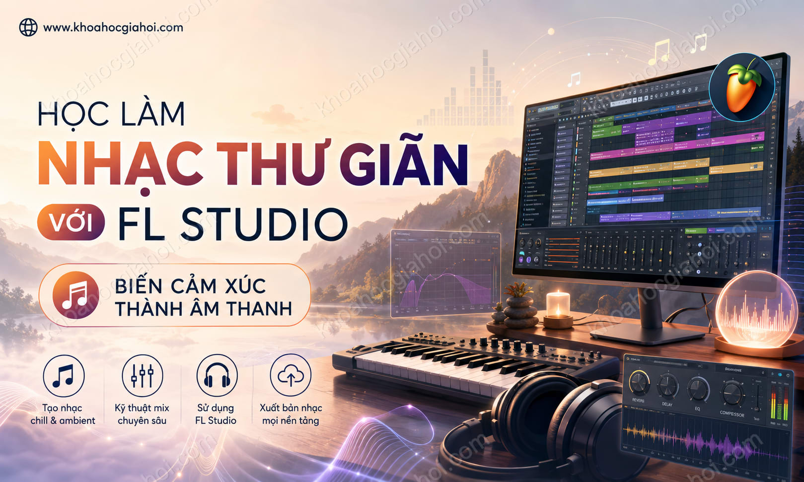 Học Làm Nhạc Thư Giãn Với FL Studio Học Làm Nhạc Thư Giãn Với FL Studio