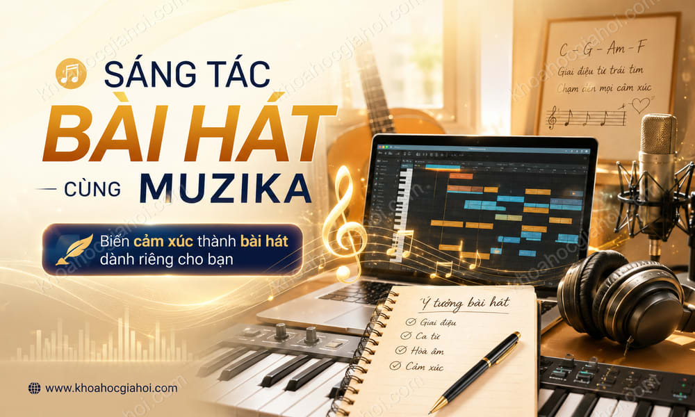 Khóa Học Sáng Tác Bài Hát Cùng Muzika