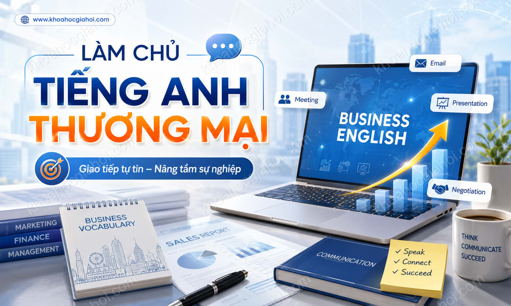 Khóa Học Làm Chủ Tiếng Anh Thương Mại