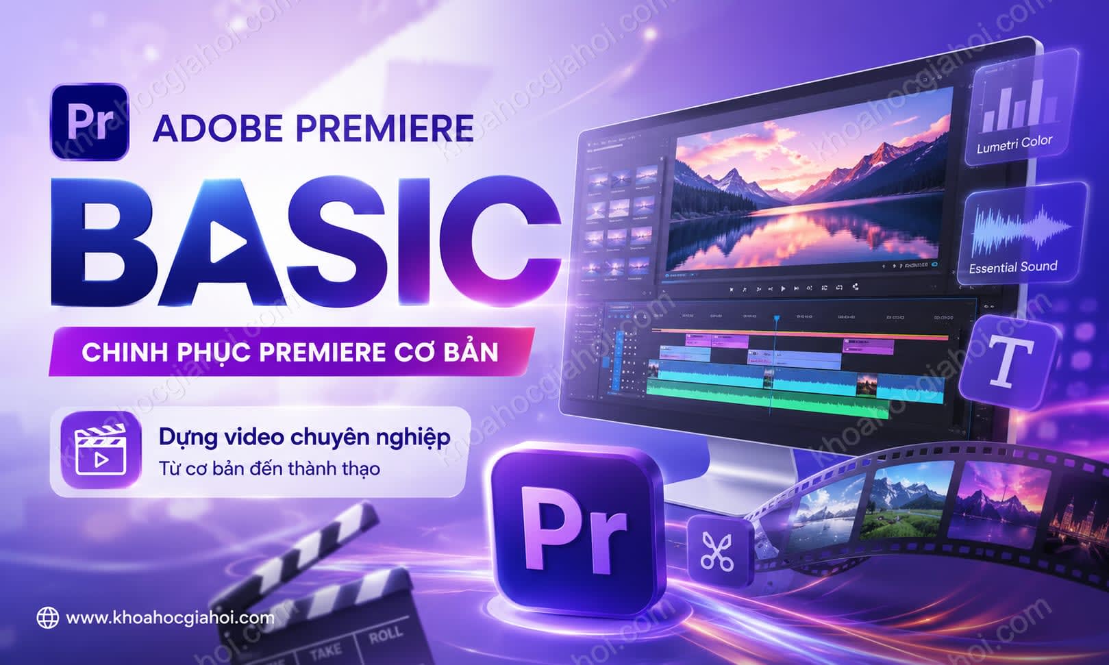 Adobe Premiere Basic - Bí Quyết Chinh Phục Adobe Premiere Cơ Bản Adobe Premiere Basic - Bí Quyết Chinh Phục Adobe Premiere Cơ Bản