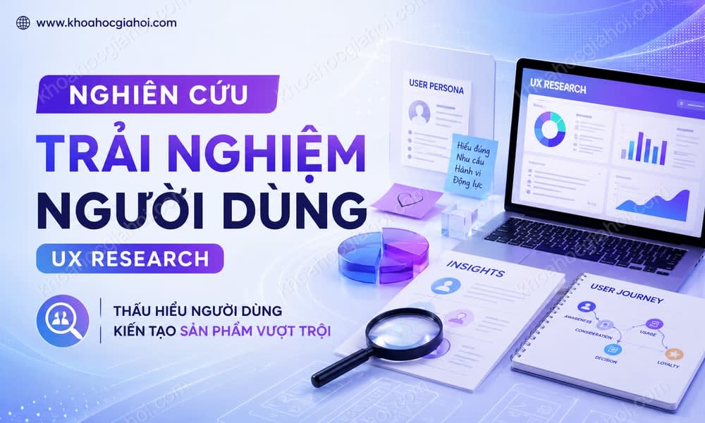 Khóa Học Nghiên Cứu Trải Nghiệm Người Dùng – Ux Research