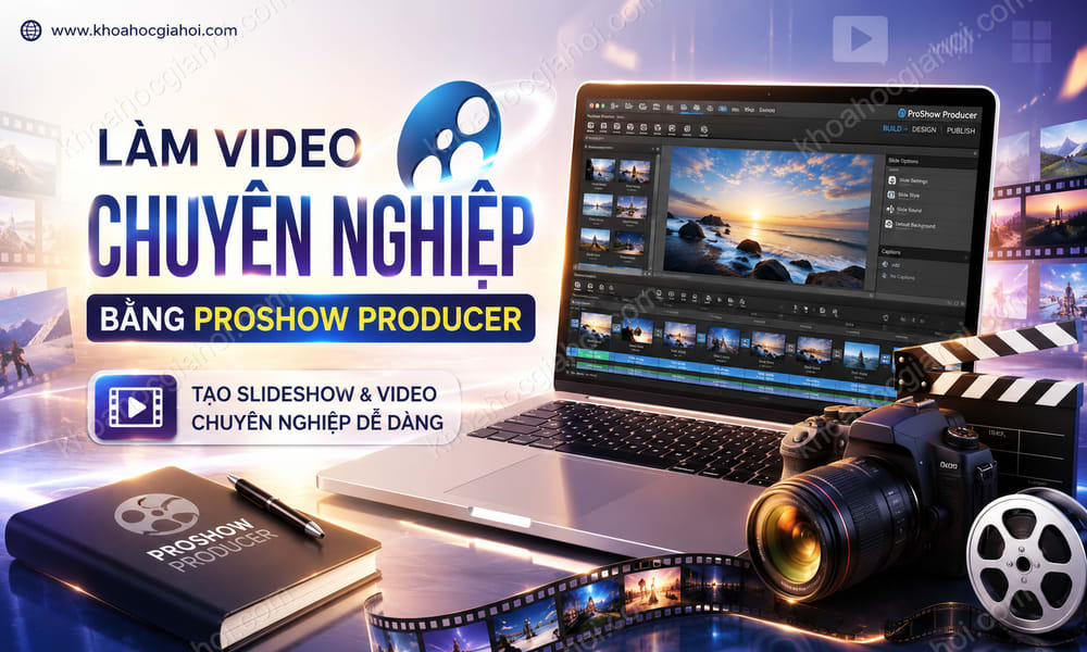 Khóa Học Làm Video Chuyên Nghiệp Bằng Proshow Producer