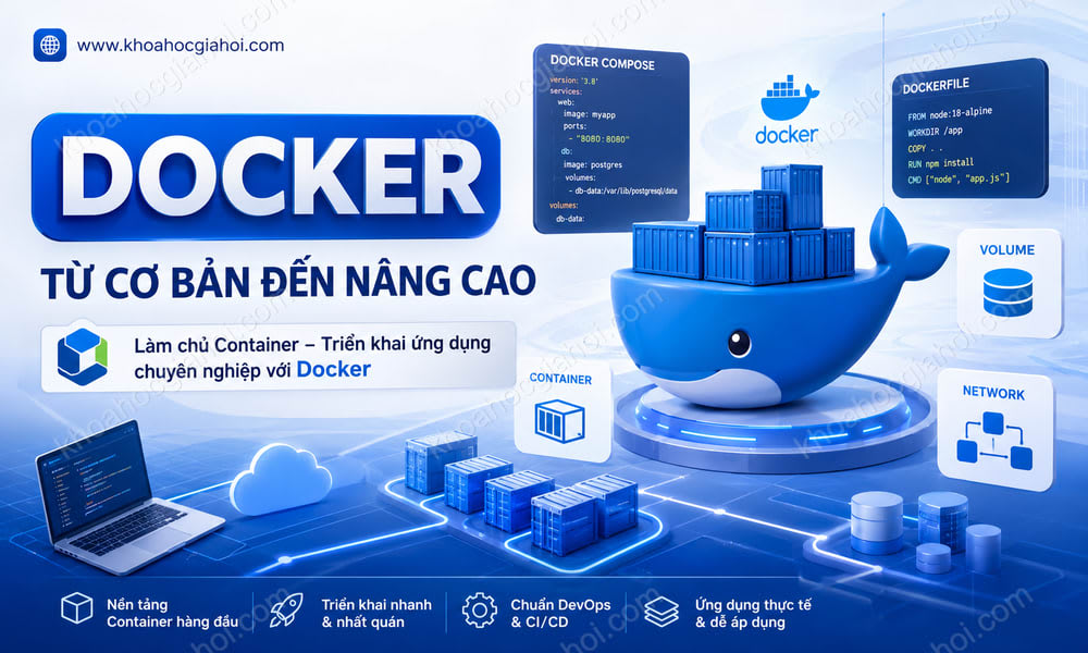 Khóa Học Docker Từ Cơ Bản Đến Nâng Cao